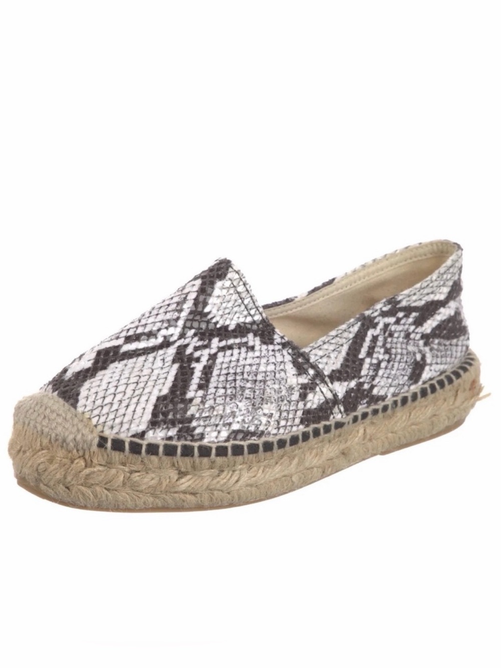 Carmen Marc Valvo Pitón Print Espadrille size 37
